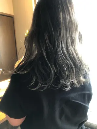 セミロング カラー stream1st所属・ツヤカラー 🕊️sayakaのヘアスタイル