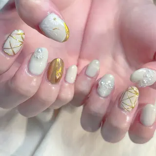 ネイル POPPY nail & eyelash【ポピーネイルアンドアイラッシュ】所属・POPPY nail Yumiのネイルデザイン