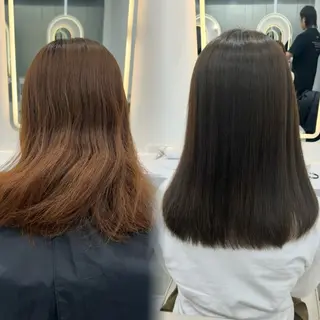 ロング カラー IVE所属・ダブルカラー髪質改善 /原島のヘアスタイル