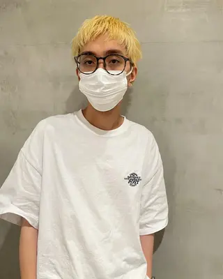 ショート カラー メンズ 優作 〜圧倒的信頼〜のヘアスタイル