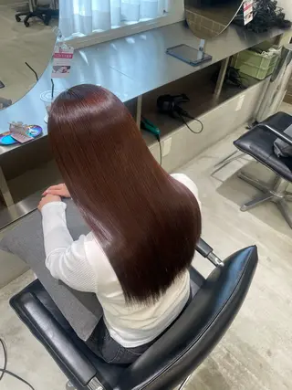 セミロング elena byartefice所属・安達 萌花のヘアスタイル