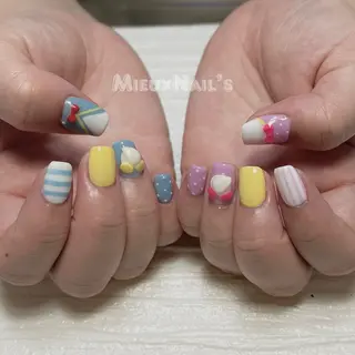 ネイル Miyu❤️‍🔥 Mieuxnailsのネイルデザイン