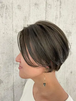 ショート 【店長】ショート 似合わせ🦩相羽里美のヘアスタイル