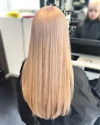 ロング 韓国ヘア ♡tomimaのヘアスタイル