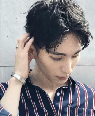 メンズ 彩 ステファニーのヘアスタイル