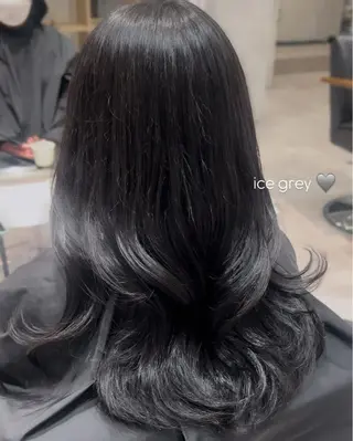 ミディアム カラー 🤍韓国ヘア/ 楓🤍のヘアスタイル