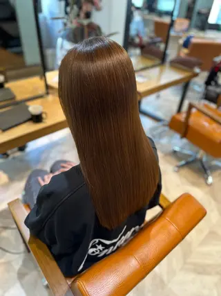 セミロング she2　shinjuku所属・髪質改善/美髪矯正 和田響のヘアスタイル