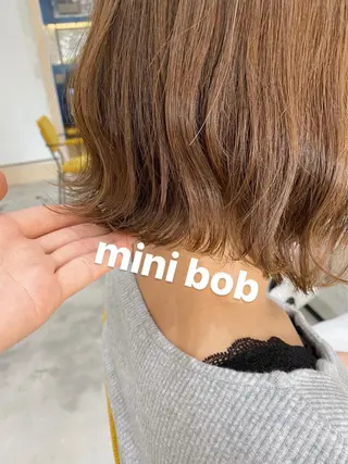 ミディアム ENIF ヤマグチアツコのヘアスタイル