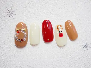 ネイル トップネイリスト Ribbon立川店のネイルデザイン