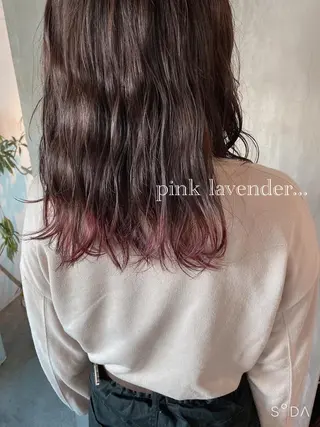 ミディアム カラー ヘアアレンジ stylist/蛯谷 珠里のヘアスタイル