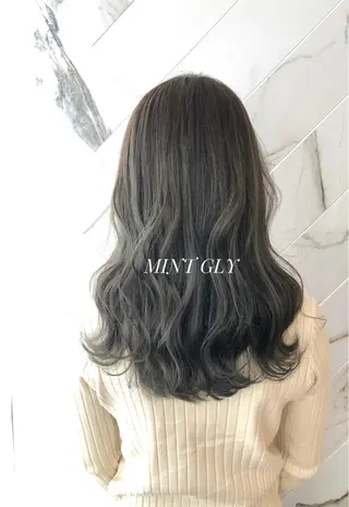 セミロング カラー ヘアアレンジ ✨似合うのその先へ✨ 田中延和のヘアスタイル