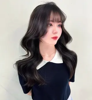 ロング カラー ヘアアレンジ 韓国ヘア/髪質改善 TAKAHIROのヘアスタイル