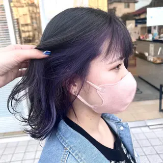 ミディアム カラー しんた ようのヘアスタイル