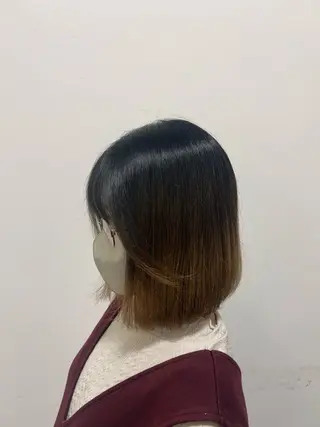 ショート モデル募集🌷/ 艶カラー/大谷李緒奈のヘアスタイル