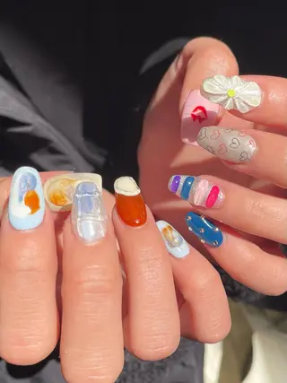 ネイル ニュアンス🥀個性派 MIYU🪅のネイルデザイン