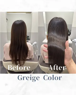 ロング カラー 【美髪矯正 /髪質改善】RINのヘアスタイル