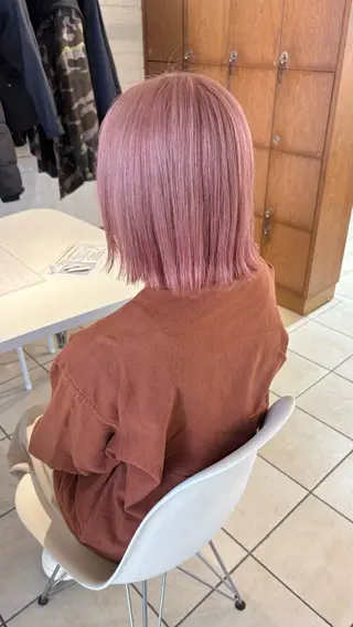 ミディアム 🌿透明感カラー 松本麻里奈🌼のヘアスタイル