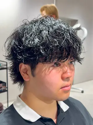 ショート パーマ メンズ メンズパーマ職人 パーマ🔥ritaのヘアスタイル