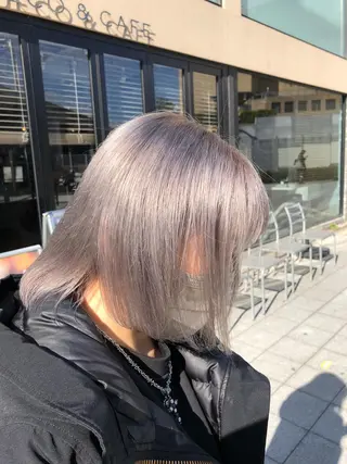 ミディアム カラー 下妻 カラーエクステ難波のヘアスタイル