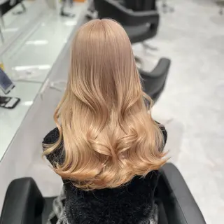 ロング カラー ヘアアレンジ メンズ ♡ 𝐑𝐈𝐎♡のヘアスタイル