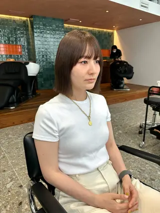 ショート ショートボブ／川崎 子安健太のヘアスタイル