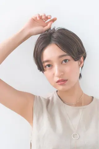 ショート 清水 允のヘアスタイル