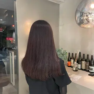 セミロング カラー 後藤 香乃のヘアスタイル