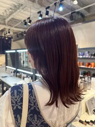 セミロング BEAPLY【ビプリー】所属・【BEAPLY】 ユウキのヘアスタイル