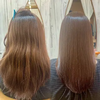 ロング 髪質改善✨縮毛矯正 ショートボブ/ともきのヘアスタイル