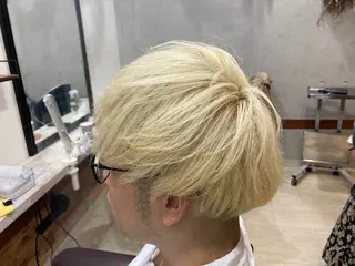 ショート カラー hair room a-to所属・前出 福生のヘアスタイル