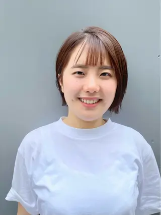 ショート カラー YURI/20〜 30代メンズ/恵比寿のヘアスタイル