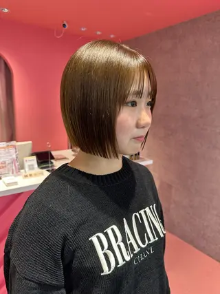 ショート 原宿/ボブ/髪質 改善/レイヤー/優希のヘアスタイル