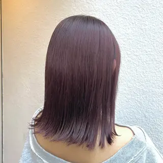 ミディアム カラー さくら/ JR福島駅徒歩5分のヘアスタイル