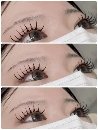 マツエク・マツパ 花部 美穂のマツエク・マツパデザイン