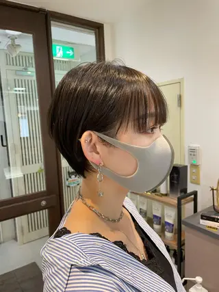 ショート 大人艶カラー/ ショートカット　辻岡のヘアスタイル