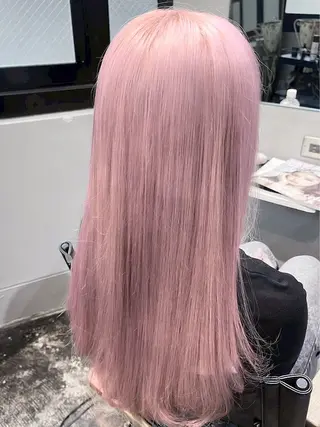 ロング カラー ハイトーン/韓国風/ 艶髪/吉祥寺のヘアスタイル