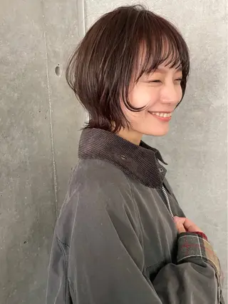ショート FERIA池田 田岡啓佑のヘアスタイル