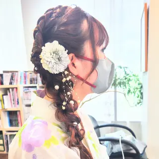 ヘアアレンジ 美容室placer所属・髪質改善☆稲垣貴士 【プラセル】高蔵寺のヘアスタイル