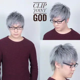 ショート カラー メンズ 今泉 周のヘアスタイル