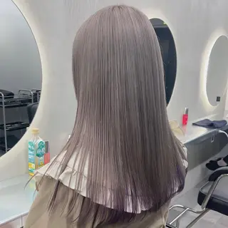 ロング カラー ☁️グレージュカラー TAKUYA☁️のヘアスタイル