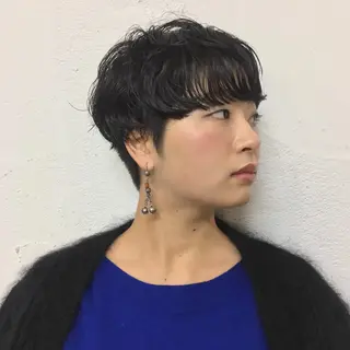 ショート パーマ BRIST kitaのヘアスタイル
