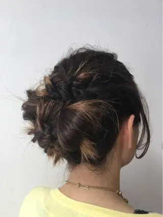 ヘアアレンジ 星 沙織のヘアスタイル