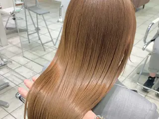 ロング カラー ケアブリーチ 若杉圭大のヘアスタイル