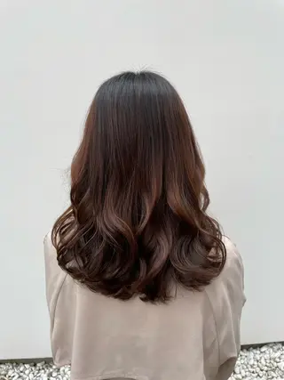 セミロング FERIA  あべの 🌼西口実来🌼のヘアスタイル