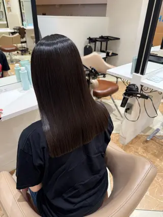 ミディアム 髪質改善カラー/店長 宮内秀峰のヘアスタイル