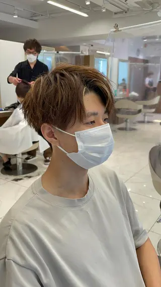 カラー メンズ ♠️メンズ特化／ 社 由樹♠️のヘアスタイル