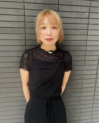 ショート カラー ピカイチ天神× M.SLASH所属・ピカイチ天神 西田省吾のヘアスタイル