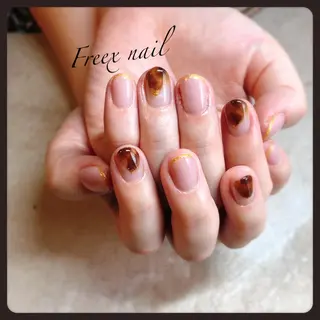 ネイル Freex nail所属・freex nail /ニュアンス/個性派のネイルデザイン