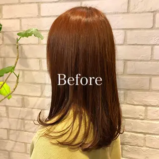 セミロング カラー レディースヘア💫 加藤たいが🐯のヘアスタイル