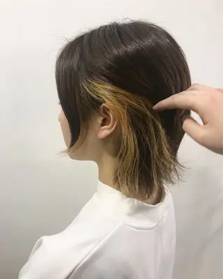 カラー フラム所属・WATANABE MISAKIのヘアスタイル